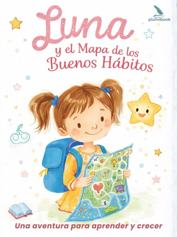 Ebook "Luna y el mapa de los buenos habitos"