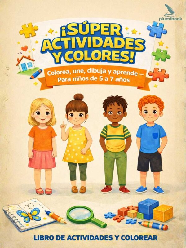 Ebook Infantil "Super Actividades y Colores"